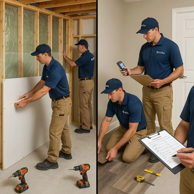 Repairs and Reconstruction process in Roscoe, TX