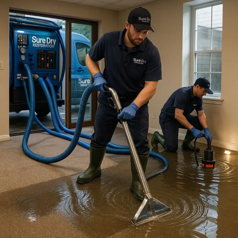 Water Extraction and Removal process in Roscoe, TX